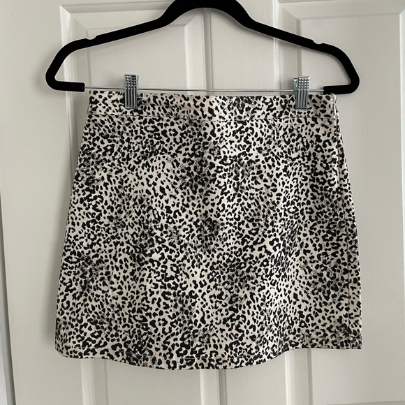 Animal print mini skirt - size M - Picture 1 of 4